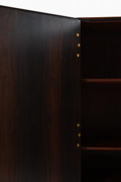 Ernst K hn Cabinet in Rosewood and Brass by Ernst K hn 1940s - 4399635