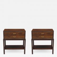 Ernst K hn Ernst K hn for Hansen Therp Rosewood nightstands - 968775