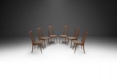 Ernst Martin Dettinger Set of 6057 Ash Chairs Germany 1950s - 2805105