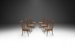 Ernst Martin Dettinger Set of 6057 Ash Chairs Germany 1950s - 2805107