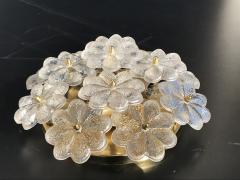 Ernst Palme Medium Ernst Palme Floral Glass Sconce Flush Mount - 439808