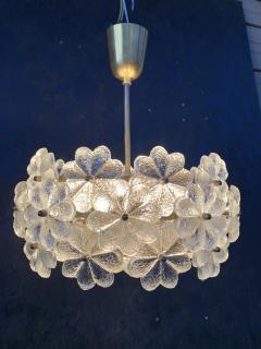 Ernst Palme Small Ernst Palme Floral Glass Chandelier - 840298