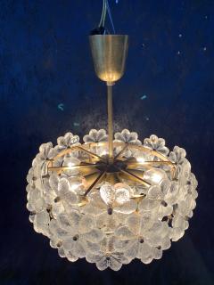 Ernst Palme Small Ernst Palme Floral Glass Chandelier - 840303