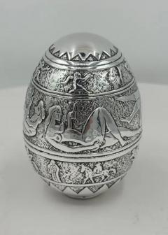 Erotic silver Egg 999 Silver - 3808117