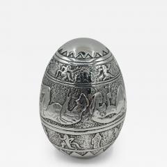 Erotic silver Egg 999 Silver - 3809098