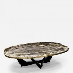 Erwan Boulloud Contemporary Cast Bronze Black Steel Coffee Table by Atelier Erwan Boulloud - 2379624