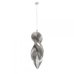 Erwin Hauer Mid Century Spiral Stainless Steel Hanging Sculpture 1 100 signed Erwin Hauer - 4376920