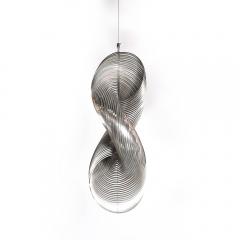 Erwin Hauer Mid Century Spiral Stainless Steel Hanging Sculpture 1 100 signed Erwin Hauer - 4376921