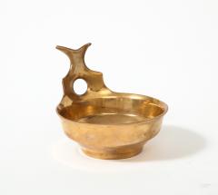 Esa Fedrigolli Bronze bowl by Esa Fredigolli Italy c 1960 - 3055661