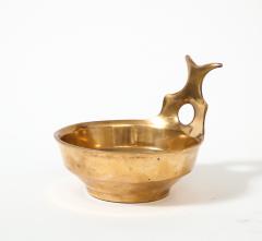 Esa Fedrigolli Bronze bowl by Esa Fredigolli Italy c 1960 - 3055668