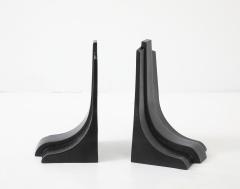 Esa Fedrigolli Esa Fedrigolli Modernist Bronze Bookends - 4546835