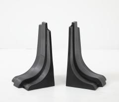 Esa Fedrigolli Esa Fedrigolli Modernist Bronze Bookends - 4547284