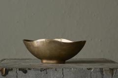 Esa Fedrigolli Esa Fedrigolli Sculptural Bowl in Sand Cast Bronze Italy 1960s - 4467907