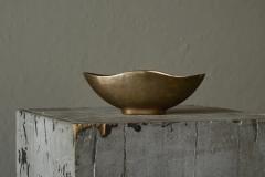 Esa Fedrigolli Esa Fedrigolli Sculptural Bowl in Sand Cast Bronze Italy 1960s - 4467908