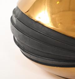 Esa Fedrigolli Stunning 1980s Large Brass and Bronze Sculptural lamp signed By ESA Fedrigolli - 4228412
