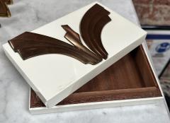 Esa Fedrigolli Vintage Bronze and Wood Box By Esa Fedrigolli - 2899119