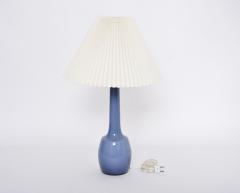 Esben Klint Rare blue Danish Mid Century table lamp by Esben Klint for Holmegaard - 3094491