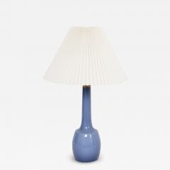 Esben Klint Rare blue Danish Mid Century table lamp by Esben Klint for Holmegaard - 3098076