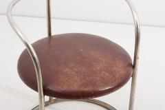 Eskil Sundahl Steel Tube and Leather Chair by Eskil Sundahl Sweden 1930s - 1544993