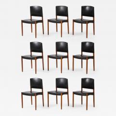 Eskild Pontoppidan Set of Nine Dining Chairs by Eskild Pontoppidan for Ludvig Pontoppidan - 1962747