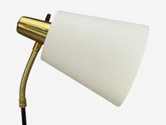 Eskilstuna Elektrofabrik Floor Lamp Laqcuered Metal Brass Sweden 1950s - 4754228