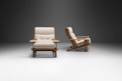 Esko Pajamies Pair of Pele Lounge Chairs by Esko Pajamies for Lepokalusto Finland 1970s - 4294545