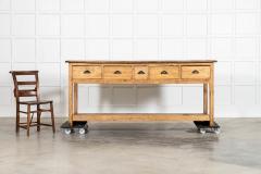 Estate Made Georgian Bleached Country Elm Pine Dresser Base - 4152946