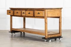 Estate Made Georgian Bleached Country Elm Pine Dresser Base - 4152948
