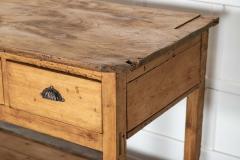 Estate Made Georgian Bleached Country Elm Pine Dresser Base - 4152953