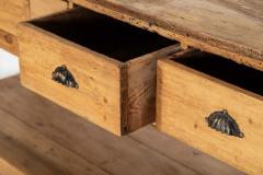 Estate Made Georgian Bleached Country Elm Pine Dresser Base - 4152956