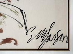 Esther Larson Portrait of Grace Mirabella Mid Century Fashion Illustration - 4559656