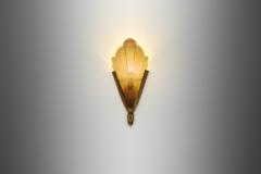 Etablissements Jean Gauthier Art Deco Wall Lamp for tablissement Jean Gauthier France 20th Century - 4182279