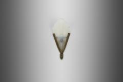 Etablissements Jean Gauthier Art Deco Wall Lamp for tablissement Jean Gauthier France 20th Century - 4182280