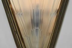 Etablissements Jean Gauthier Art Deco Wall Lamp for tablissement Jean Gauthier France 20th Century - 4182289