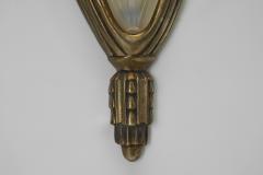 Etablissements Jean Gauthier Art Deco Wall Lamp for tablissement Jean Gauthier France 20th Century - 4182290