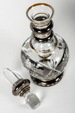 Etched Crystal Decanter Set - 314330