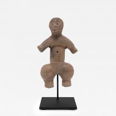 Etched Dogu Style Terracotta Figure - 4173453