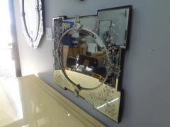 Etched and Beveled Venetian Mirror - 4136640