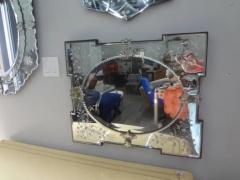 Etched and Beveled Venetian Mirror - 4136645