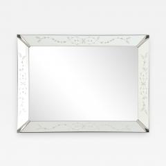 Etched wall mirror - 1824207