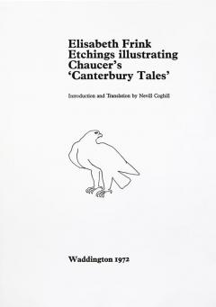 Etchings illustrating Chaucers Canterbury Tales  - 2751374