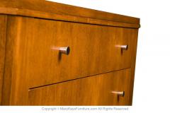 Ethan Allen Pair Modernist Ethan Allen Radius Bachelor Chest Dressers - 2954623