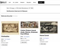 Ethel Magafan Horse and Colt in Abstract Landscape Equestrian - 4230226