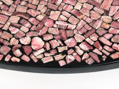 Etienne Allemeersch Coffee table in Rhodochrosite and resin by Etienne Allemeersch circa 1970 - 952847