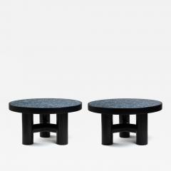 Etienne Allemeersch Pair of side tables - 4204176
