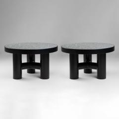 Etienne Allemeersch Pair of side tables - 4202218