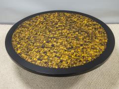 Etienne Allemeersch Tiger eye coffee table - 1830895