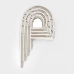 Etienne Dubernet ARKA Pair of white ceramic mirrors - 4428641