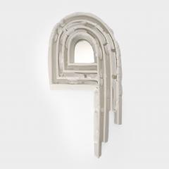 Etienne Dubernet ARKA Pair of white ceramic mirrors - 4428642