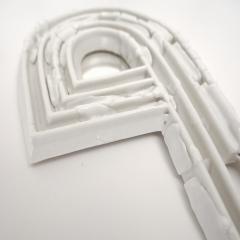 Etienne Dubernet ARKA Pair of white ceramic mirrors - 4428645